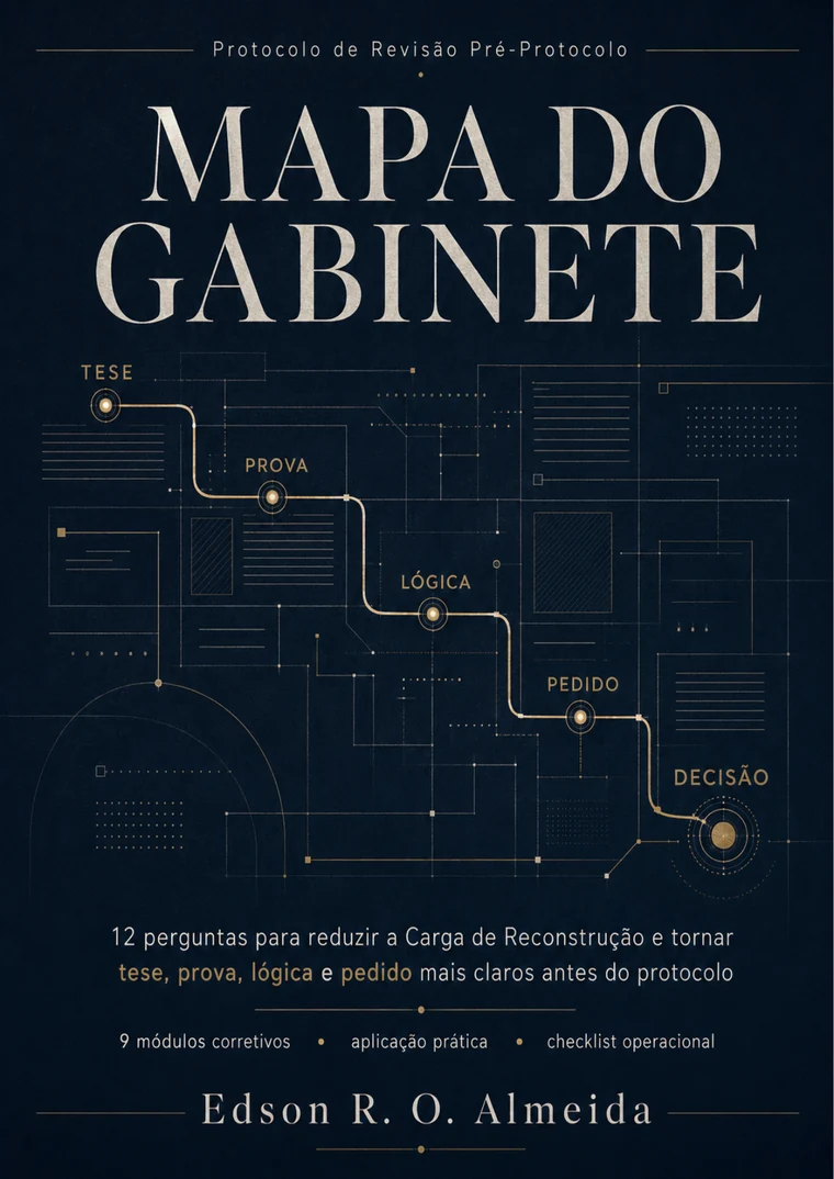 Capa do Mapa do Gabinete